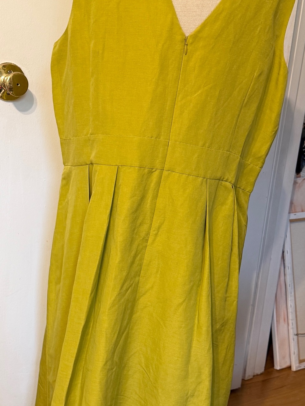 Lafayette 148 New York Agave Green Dress - Picture 7 of 8